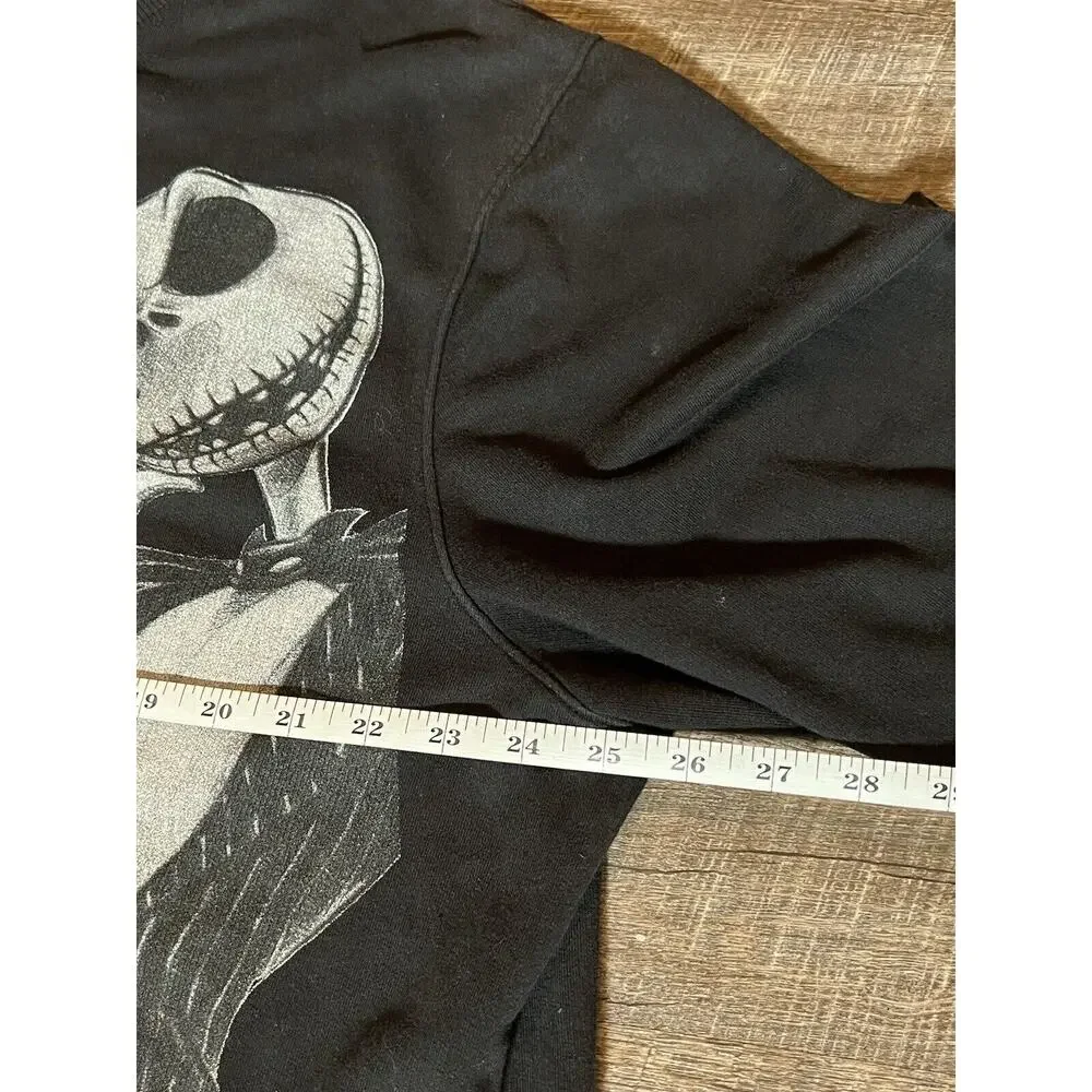 VTG Disney Store Nightmare Before Christmas Crewneck Sweater jack Skellington